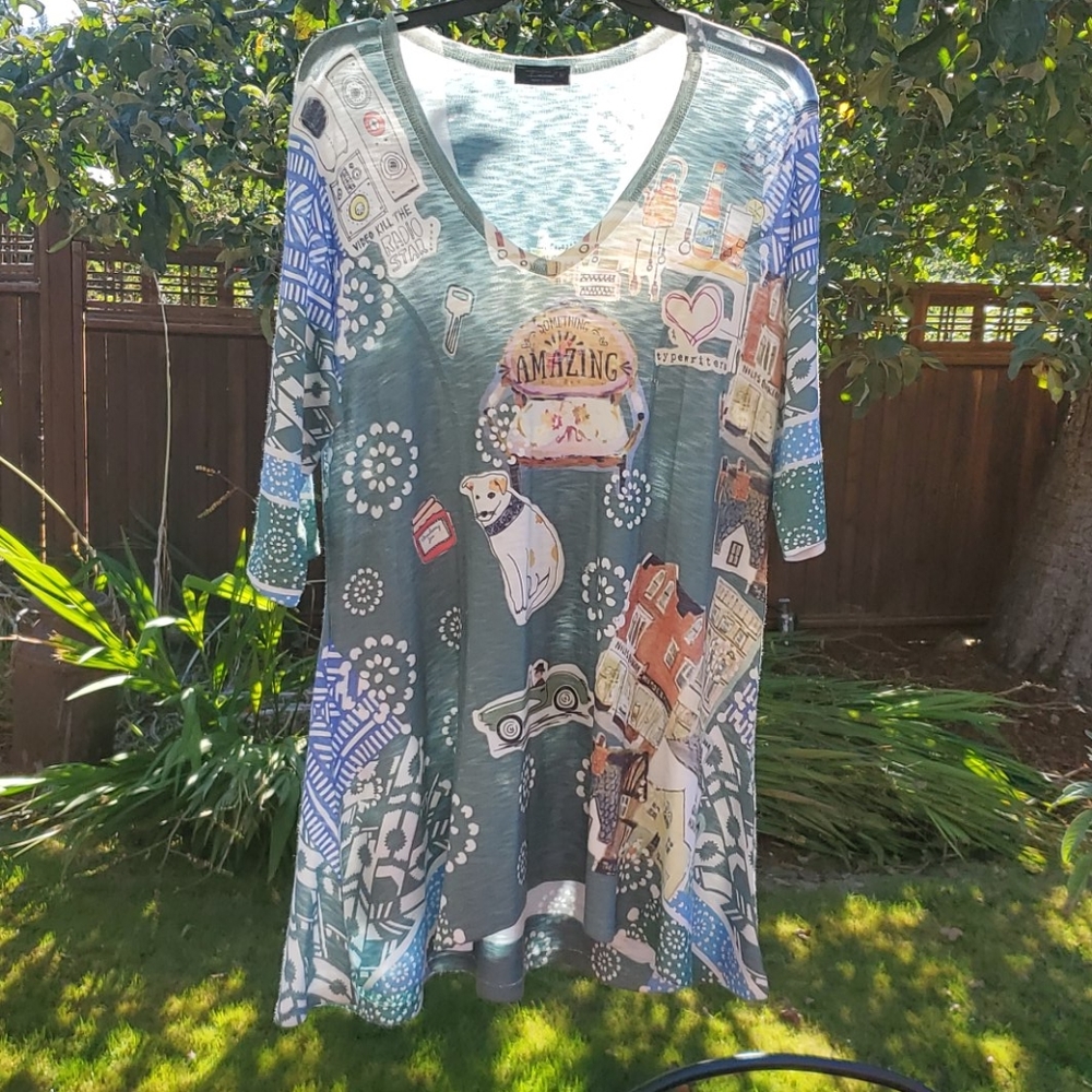 UNIQUE Tunic,  SZ XL